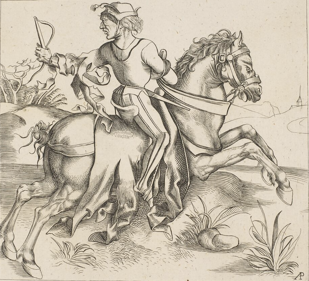 The Great Courier - Alois Petrak (Czech, 1811–1888)