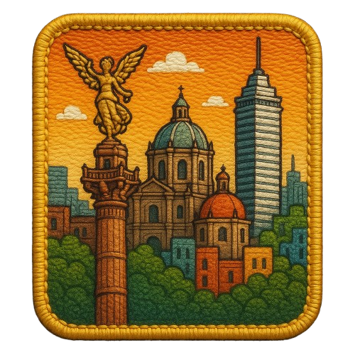 Travel poster for Mexico City