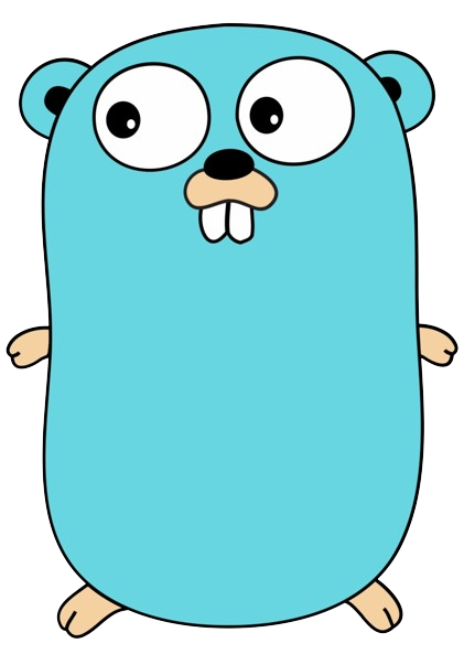 Blue Gopher - the mascot of the language
